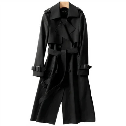 Damen Trenchcoat Warm Elegant
