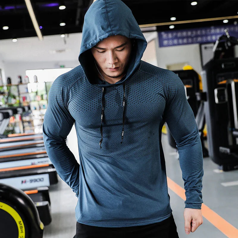 Sportherren Kapuzenpullover Atmungsaktiv
