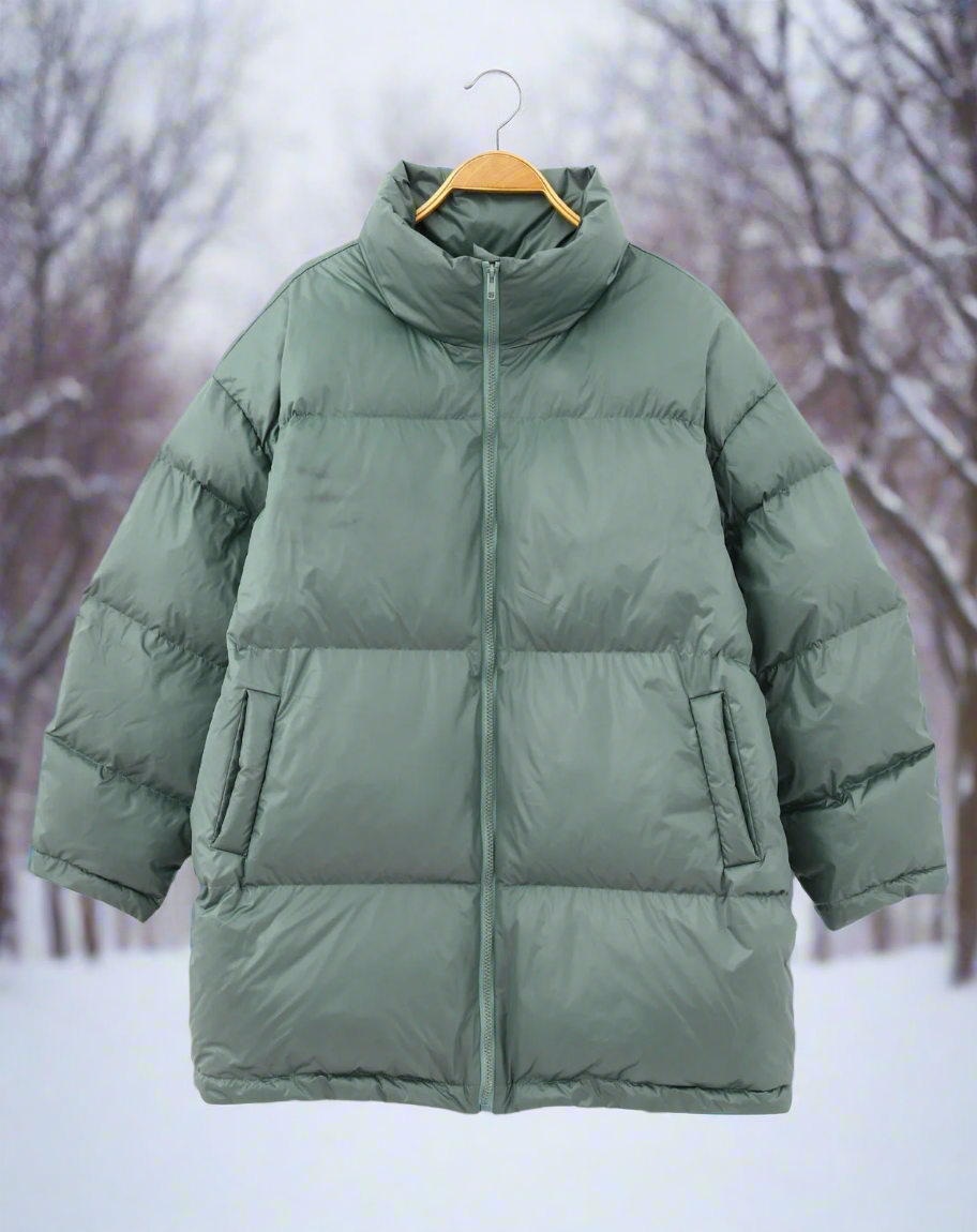 Warme Damenwinterjacke Weich Isoliert