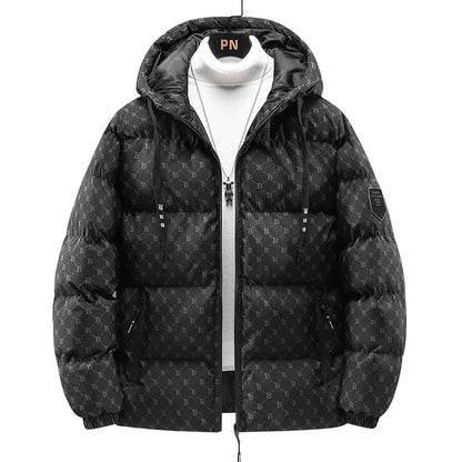 Stilvolle Baumwolle Jacke mit Coolen Buchstaben