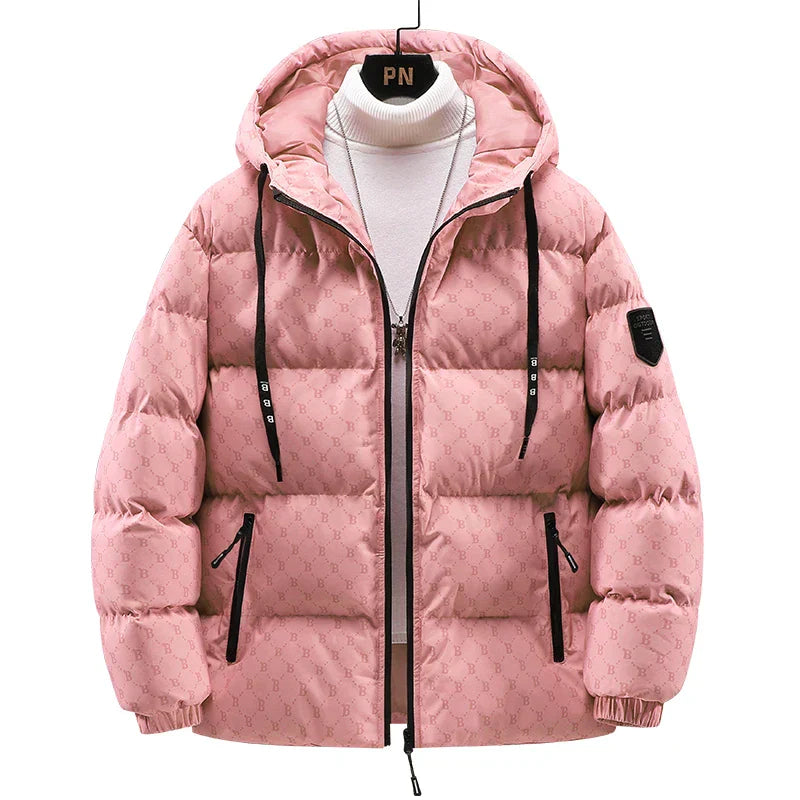 Stilvolle Baumwolle Jacke mit Coolen Buchstaben