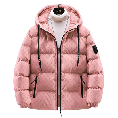 Stilvolle Baumwolle Jacke mit Coolen Buchstaben