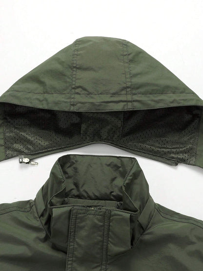 Herren Herbstjacke Wasserdicht Winddicht - IdealeKleiden