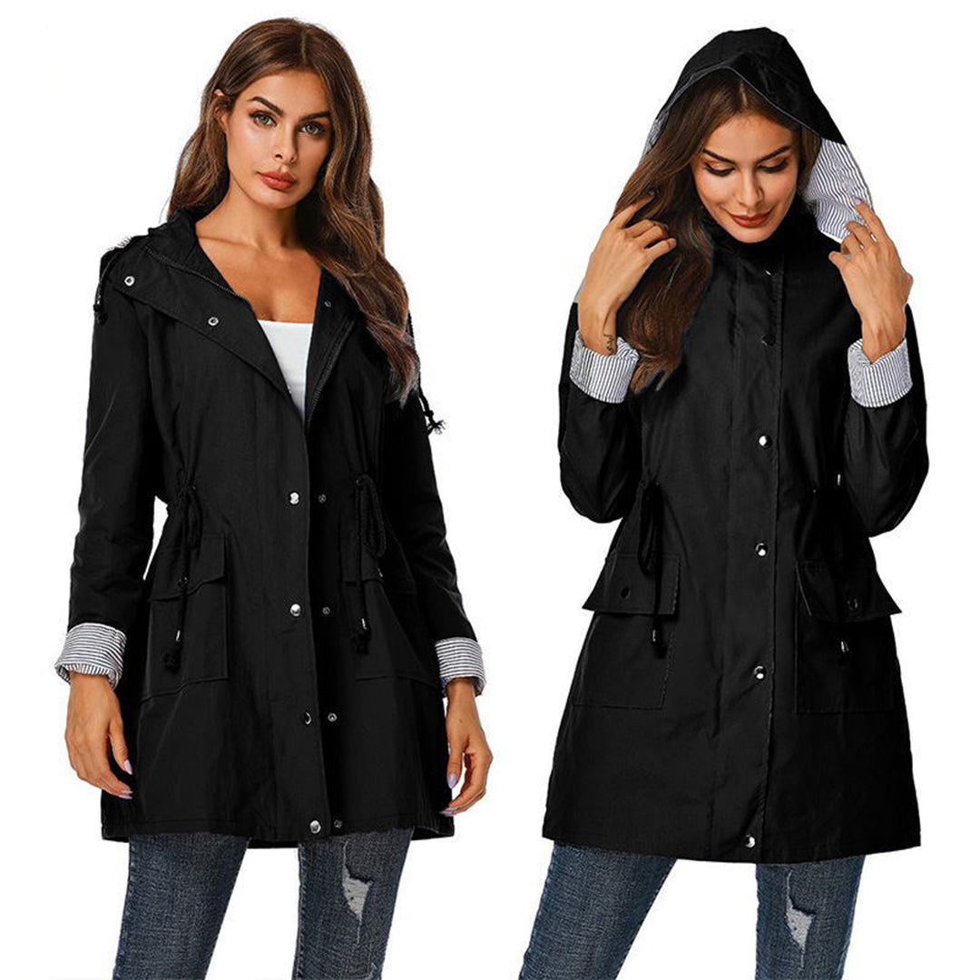 Moderne Damenwindbreaker Trendy Style - IdealeKleiden
