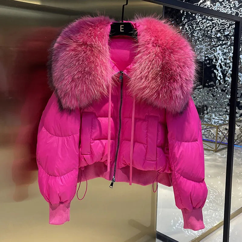 Warme Pufferjacke Damen Stilvoll