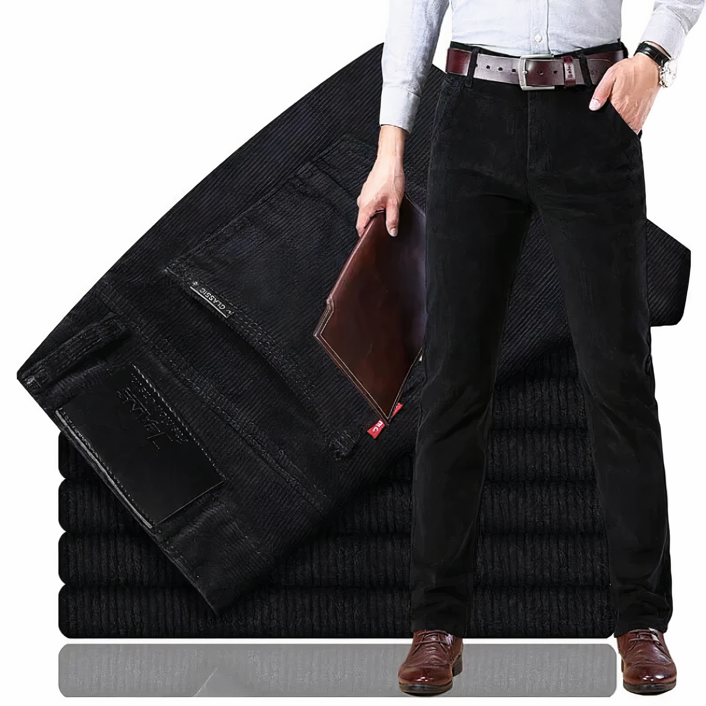 Gerade Cordhose Modern Fit
