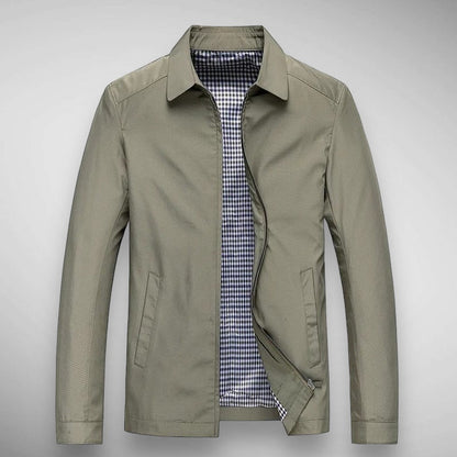 Herren Harrington Jacke Kariert Klassisch