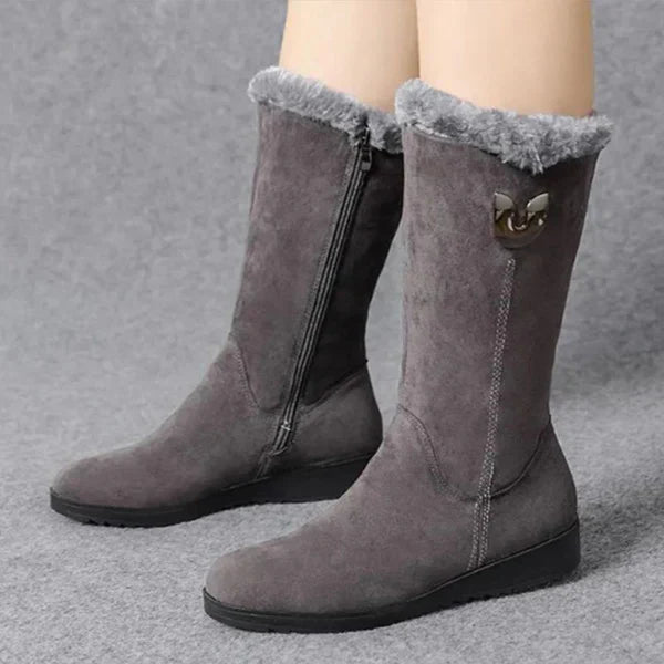 Warme Winterstiefel Damen Plüsch Thermo