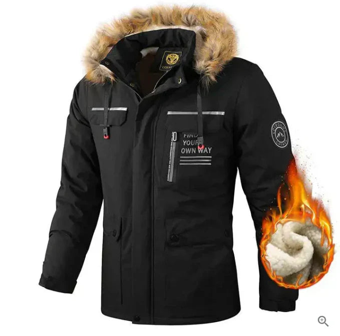 Wasserdichte Winterjacke Herren Premium Qualität