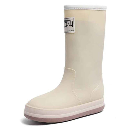 Wasserdichte Damenstiefel Outdoor Gummistiefel Rutschfest