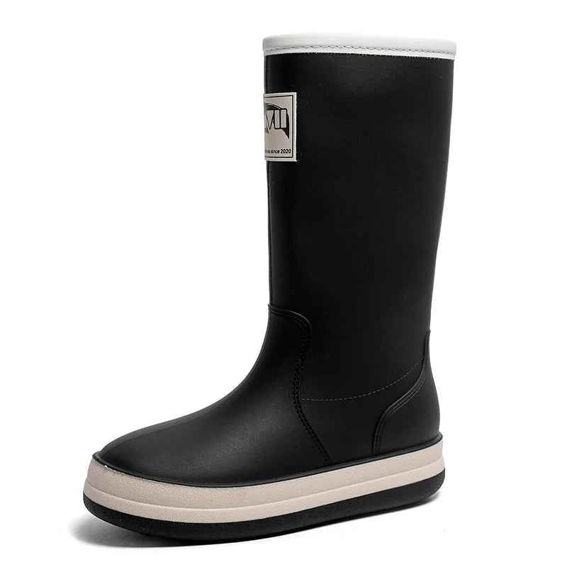 Wasserdichte Damenstiefel Outdoor Gummistiefel Rutschfest
