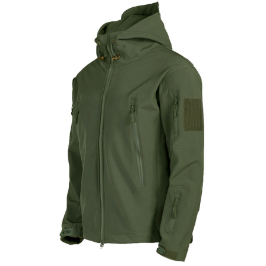 Herren Outdoorjacke Militärstyle robust
