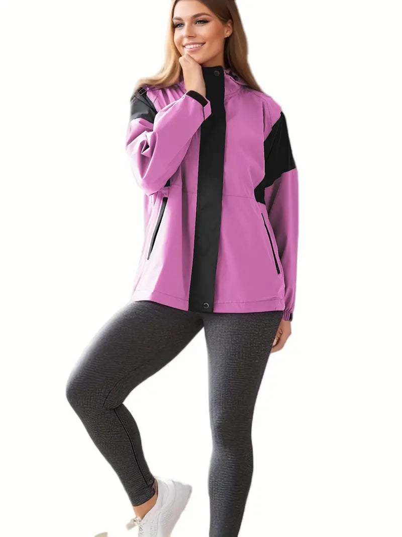 Winddichte Outdoor-Jacke Zeitloser Stil - IdealeKleiden