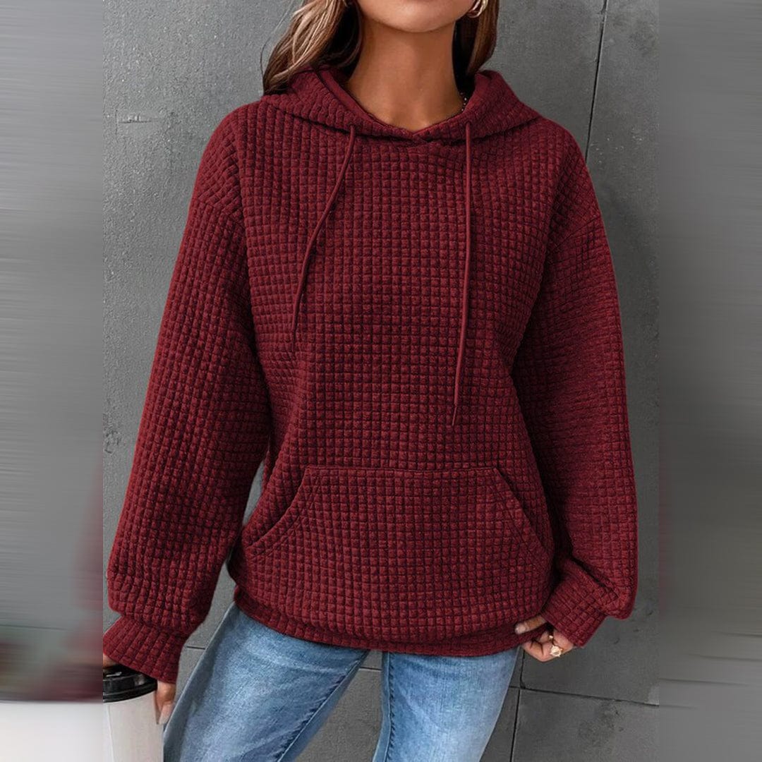 Kapuzenpullover Damen Winterwarm Klassik