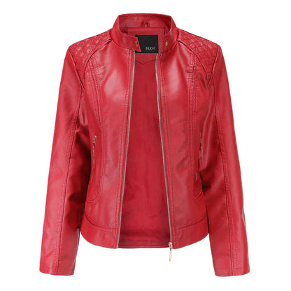 Alda - Lederjacke Modern Chic