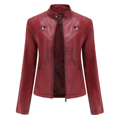 Modische Damenjacke Schulterpolster Design