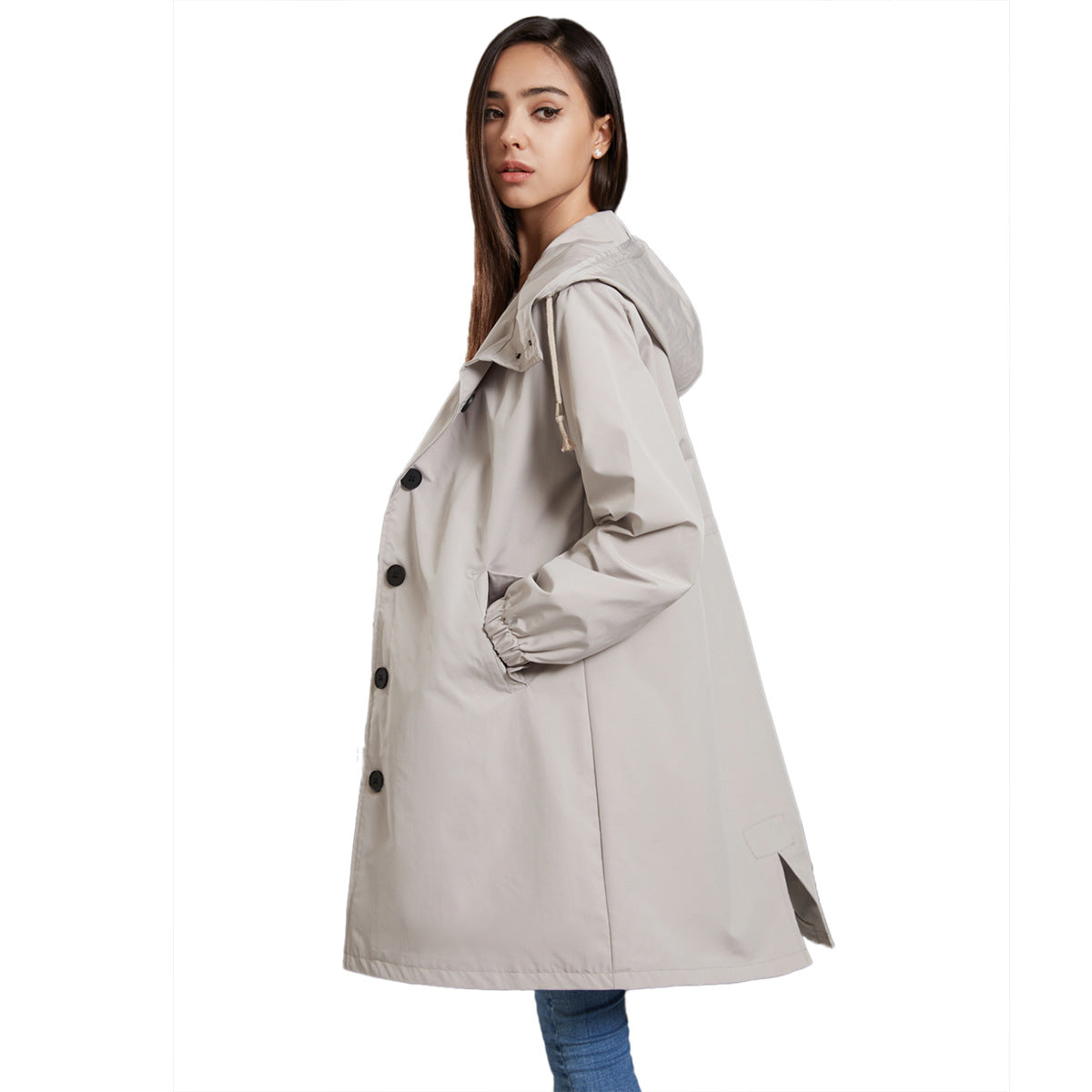Praktische Regenjacke Wasserdicht