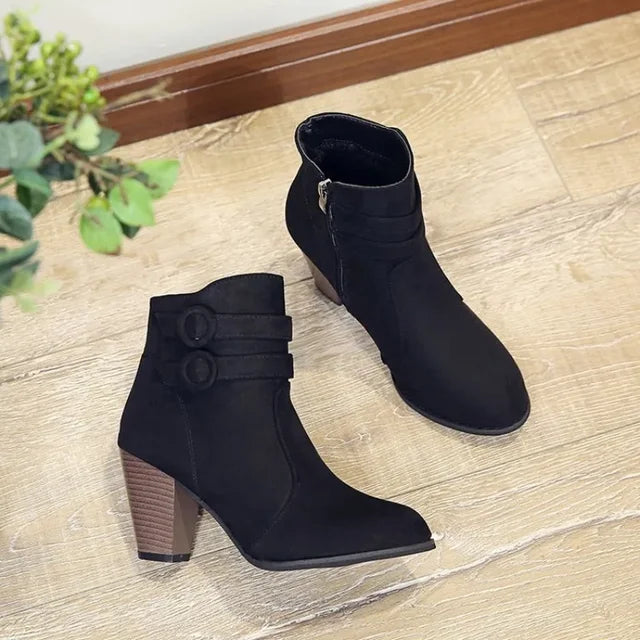 Retro Stiefel Damen Chic