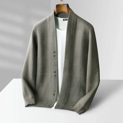 Kuschelige Strickjacke Wolle Oversized Weich Deluxe