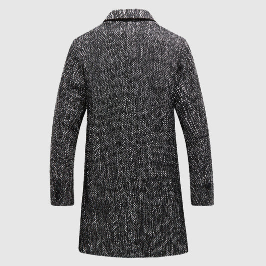 Eleganter Wollmantel Lazio-Stil - IdealeKleiden