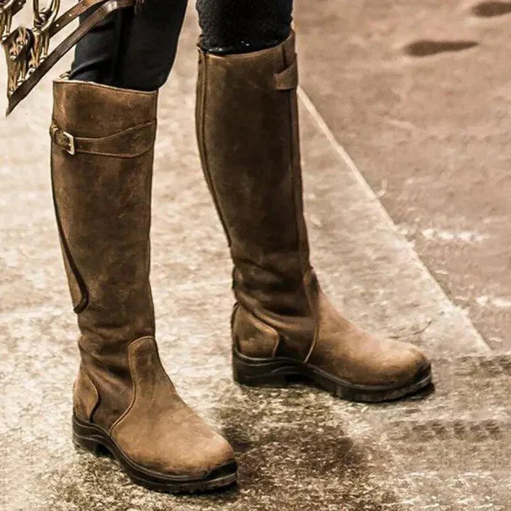 Stabile Reitstiefel Damen Hochwertig