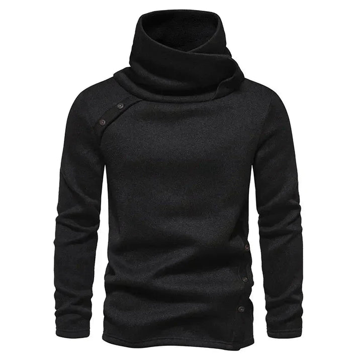 Herren Rollkragenpullover Langarm Warm