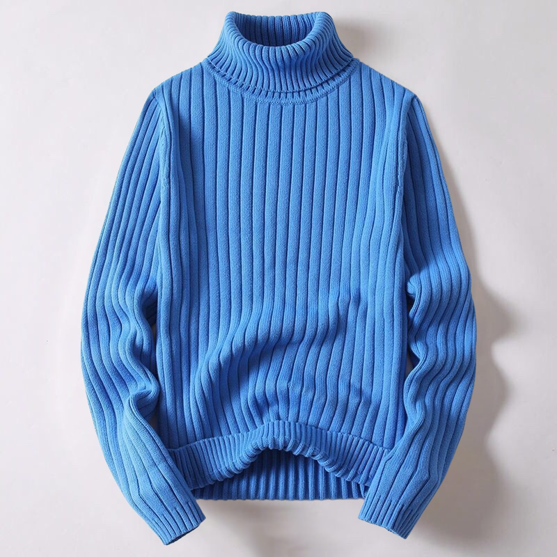 Herren Rollkragen Pullover Strick Qualität