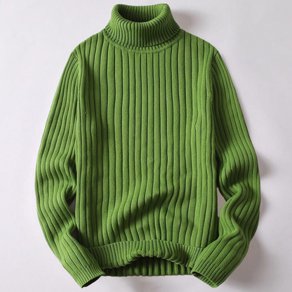 Herren Rollkragen Pullover Strick Qualität