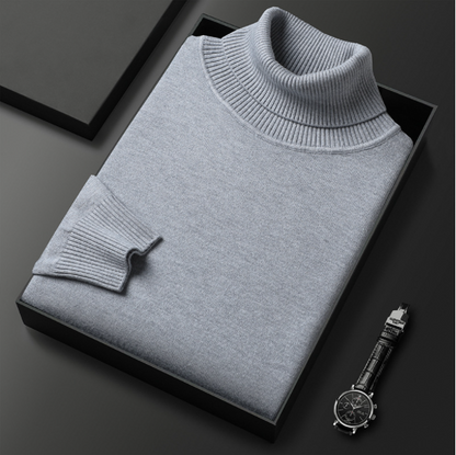 Stylischer Herren Rollkragenpullover