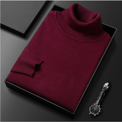 Stylischer Herren Rollkragenpullover