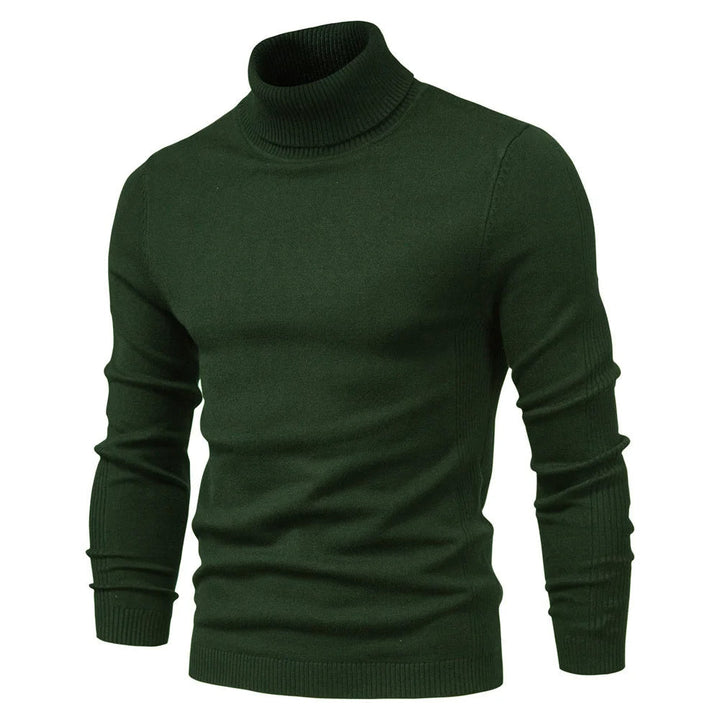 Herren Rollkragenpullover Slim Fit Elegance
