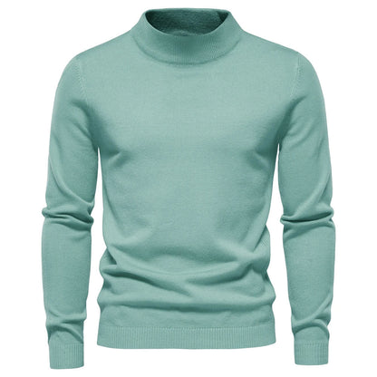 Herren Rollkragenpullover Slim Fit Elegance