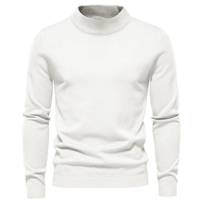 Herren Rollkragenpullover Slim Fit Elegance