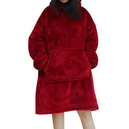 Kuschel-Kapuzenpullover Weich & Warm Polyester
