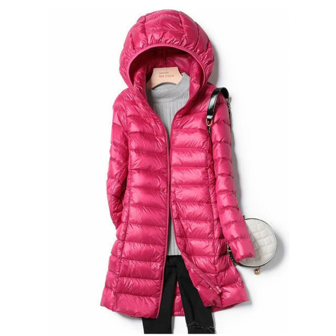 Frauen Winterjacke Isoliert Kapuze Warm