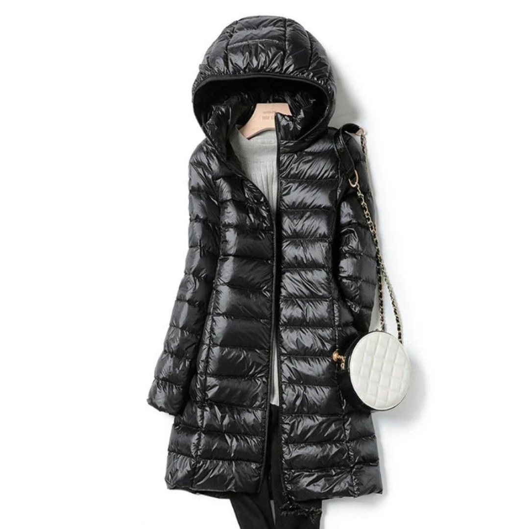 Frauen Winterjacke Isoliert Kapuze Warm