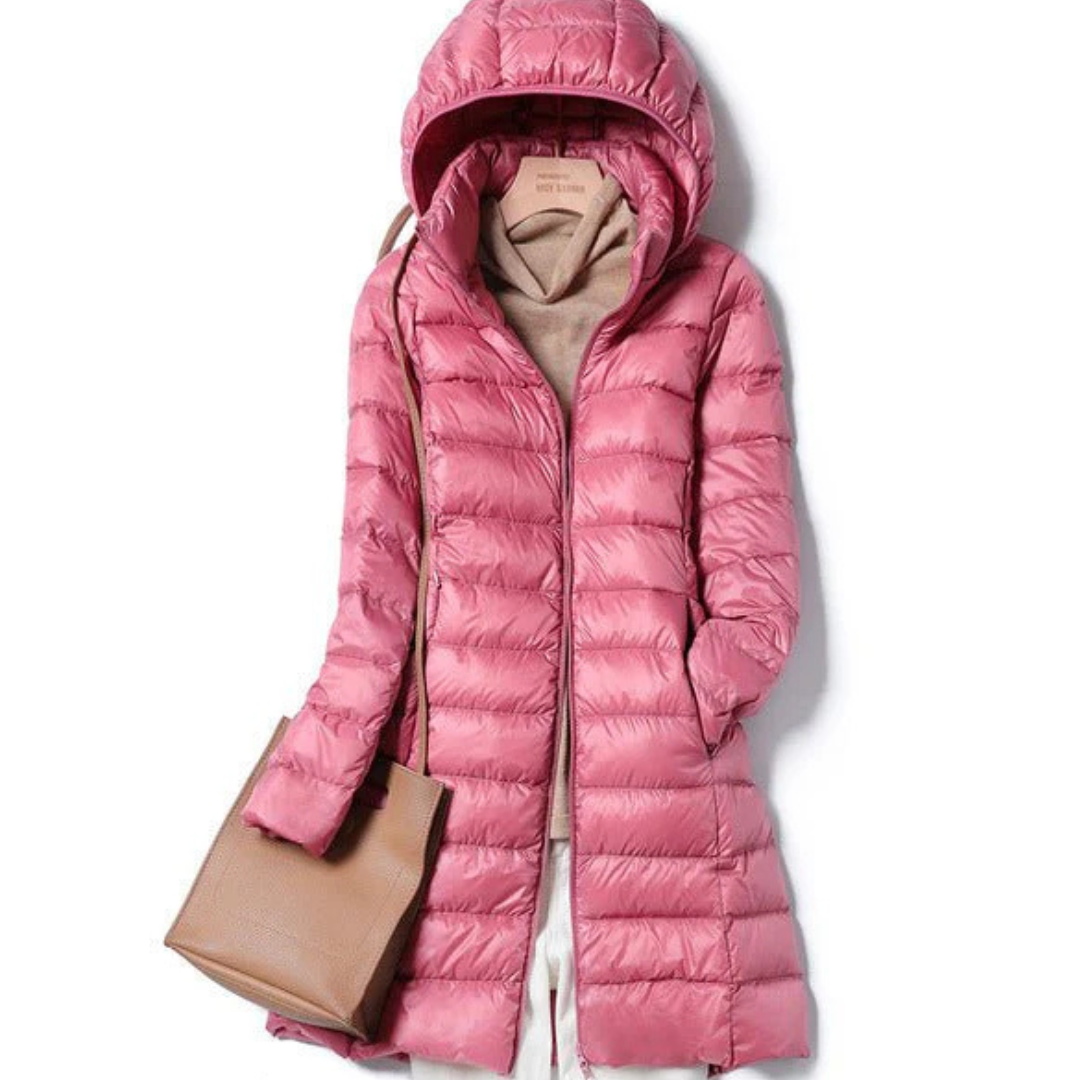 Frauen Winterjacke Isoliert Kapuze Warm
