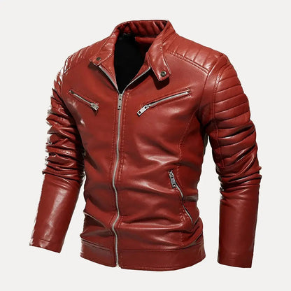 Moto Lederjacke Herren Stil