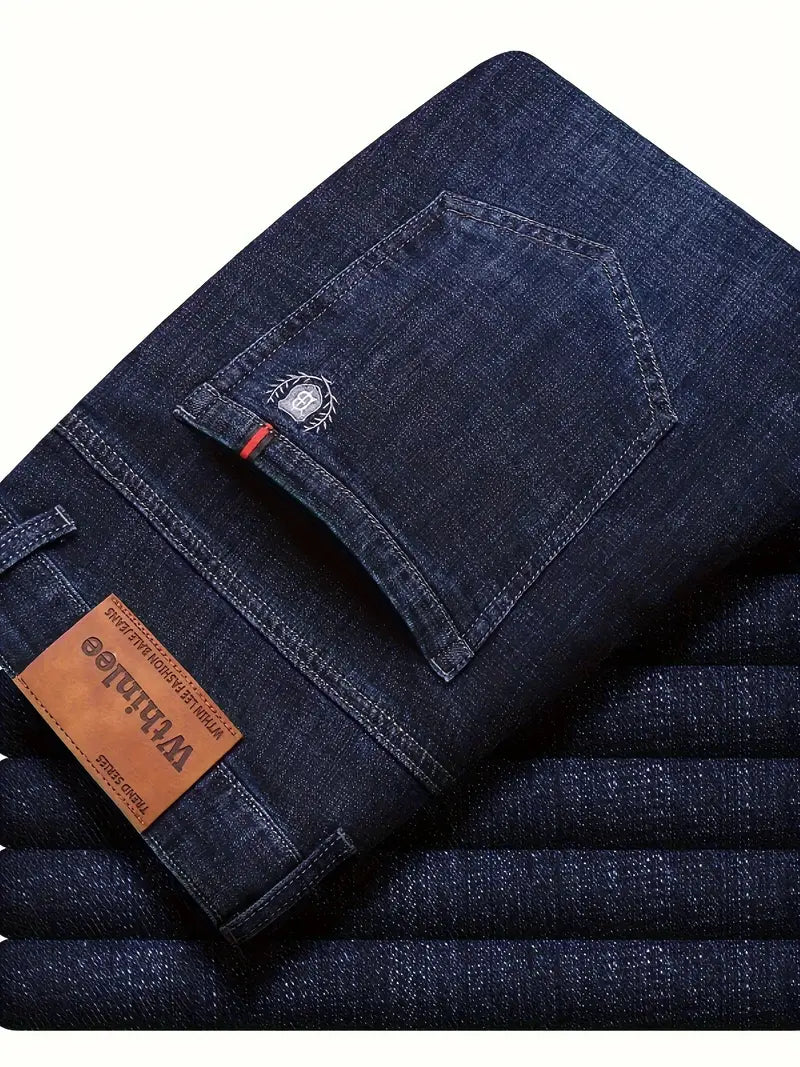 Herren Jeans Klassisch Slim Fit