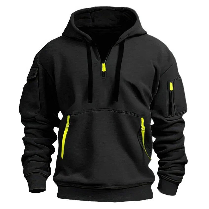 Herren Kapuzenpullover Baumwolle Bequem