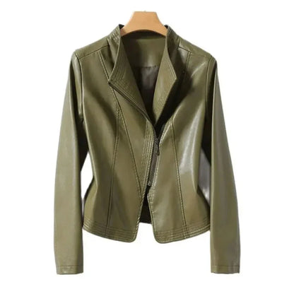 Lederjacke Biker Stil Cool