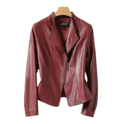 Lederjacke Biker Stil Cool