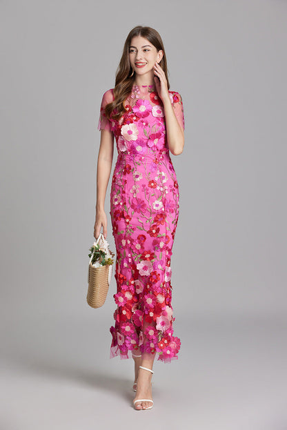 Ärmelloses Damenkleid Lang Maxi-Style - IdealeKleiden