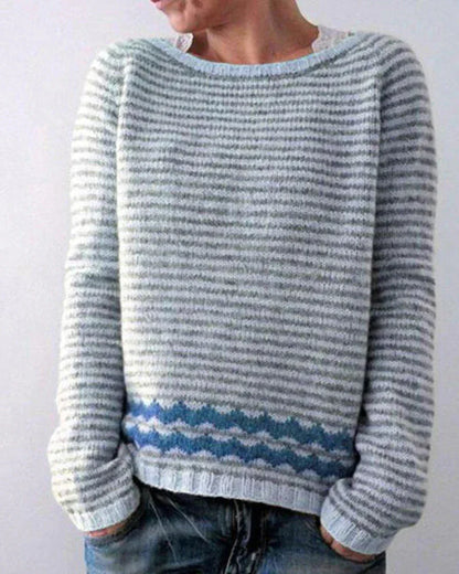 Damen Weihnachtspullover Nordisch Winterlich