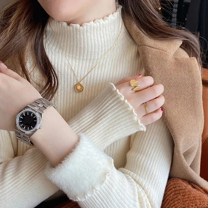Gemütliche Pullover Elegante Damenmode