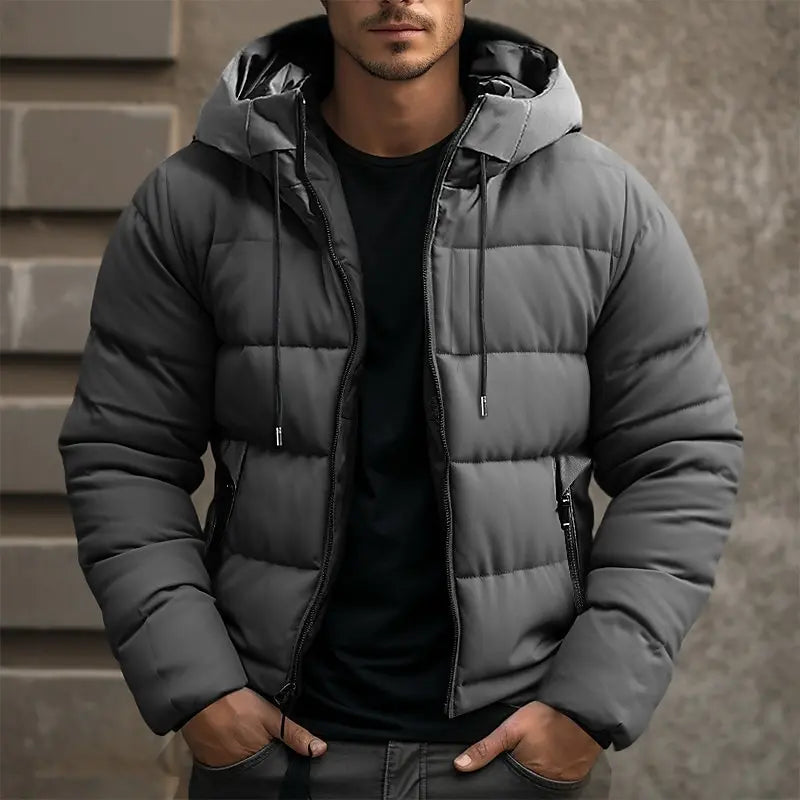 Männer Winterjacke Kältebeständig Isoliert