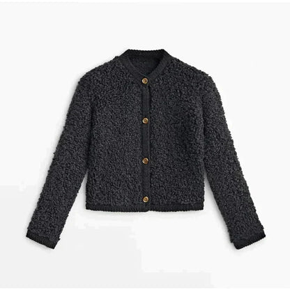 Weicher Teddy-Mantel Damen Bequem