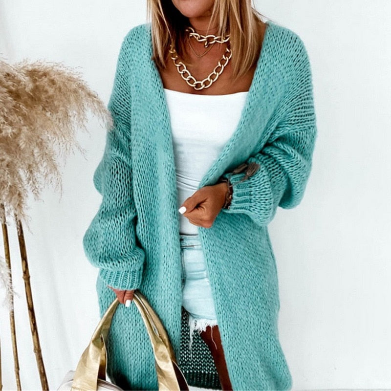Damenschal Strickjacke Modern
