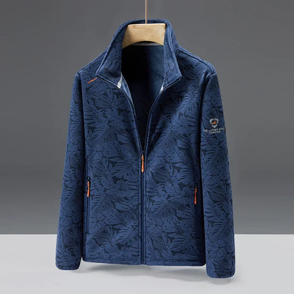 Weiche Fleecejacke mit Hoher Kragen und Reißverschluss