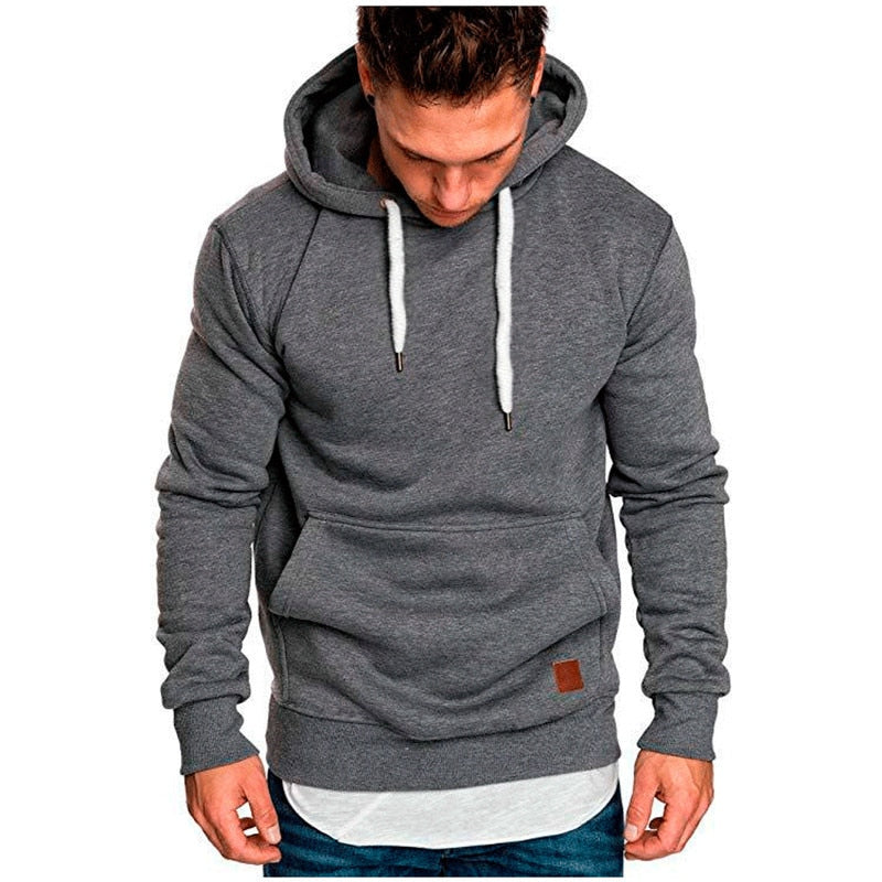 Bequeme Herren Pullover Kapuze Sportlich